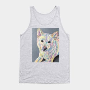 Colourful Shiba -Inu Tank Top